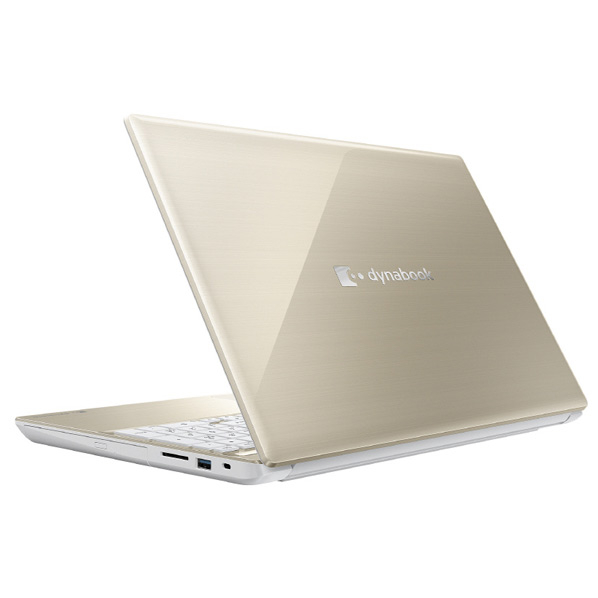 Dynabook ノートパソコン サテンゴールド P2T7XPBG Wi Fi6E Home インテル グラフィックス USB3 Type