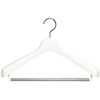 シンコハンガー モノクローゼット スーツハンガーストップ40 ホワイト FC696MR
