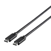 BUFFALO USB3．1 Gen1ケーブル(C to C) (1．0m) ブラック BSUCC31110BK