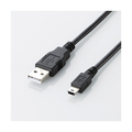 エレコム USB2．0ケーブル(5．0m) ブラック U2C-JM50BK