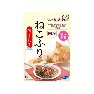日東ストロー商会 はごろもフーズ/ねこふり 煮干し味 15g FCB2769-イメージ1