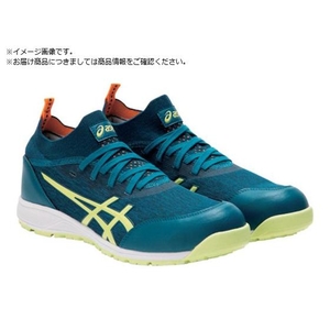 ASICS/ウィンジョブ CP213 TS ディープシーティール×グローイエロー FC314UG-2502064-イメージ1