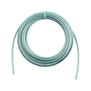 トラスコ中山 手動ウインチ用ワイヤーΦ6×10m用(切りっ放し) FC608GY-3925498-イメージ1