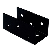 ダイドーハント 2×4サポート コの字型 タイプ2 24-K2-BK FC136ES-1142468