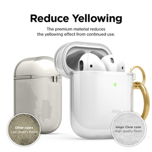 elago CLEAR CASE for AirPods/AirPods 2nd Charging/AirPods 2nd Wireless Clear EL_APACSTPCE_CL-イメージ4