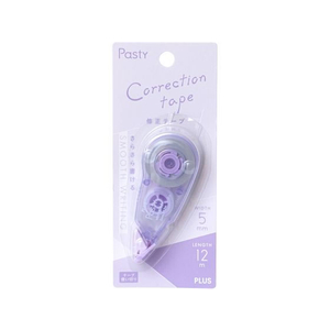 プラス Pasty 修正テープ 使切り パープル FC365PA-52288/WH-1805-P-イメージ8