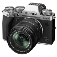 富士フイルム デジタル一眼カメラ・XF18-55mmレンズキット XｰT5 シルバー FXT5LK1855S
