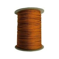ユタカメイク 江戸打ち紐 金茶 約4mm×130m FC836HK-1611900