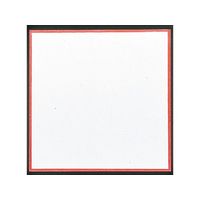 アーテック 耐油天紙 赤枠 300枚入 5寸 FC902LW-8015300