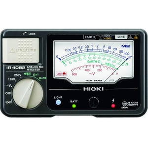 日置電機 HIOKI/アナログ絶縁抵抗計(接地抵抗計付き) IR4082-11 FC860JA-4084187-イメージ2