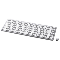 エレコム Precisionist mini USB無線/Bluetooth薄型ミニキーボード ホワイト TK-PN1075MPWH