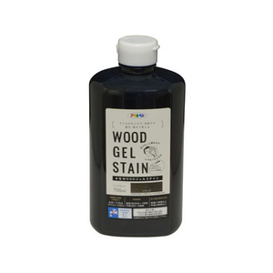 アサヒペン 水性WOODジェルステイン 700ml ブラック FC726PJ-イメージ1