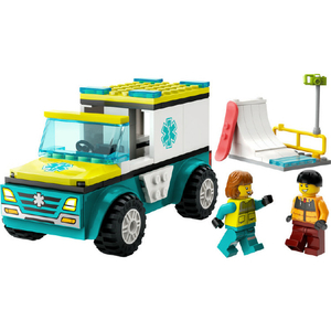 レゴジャパン LEGO シティ 60403 救急車とスノーボーダー 60403ｷﾕｳｷﾕｳｼﾔﾄｽﾉ-ﾎﾞ-ﾀﾞ--イメージ3