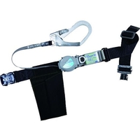 藤井電工 ツヨロン/胴ベルト型墜落制止用器具 ツーウェイリトラ ワンタッチ型 黒 M FC891FD-1635049