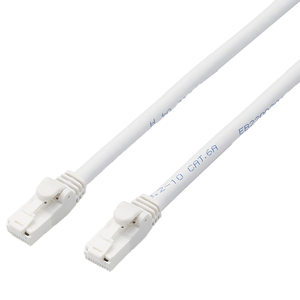 エレコム Cat6A LANケーブル(40m) ホワイト LD-GPAT/WH40/RS-イメージ1