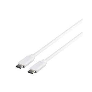 BUFFALO USB3．1 Gen1ケーブル(C to C) (1．0m) ホワイト BSUCC31110WH-イメージ1