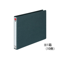 コクヨ スプリングファイル A4ヨコ とじ厚20mm 黒 10冊 1箱(10冊) F835953-ﾌ-105