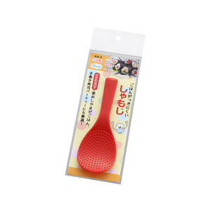エンテック しゃもじ(S)16cm 赤 ヘッター付 FC72470-KW-SR-イメージ1