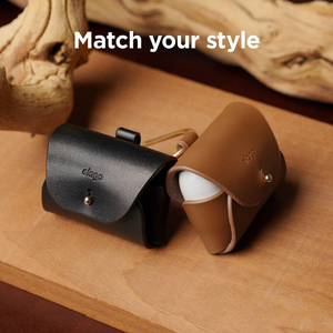 elago AirPods Pro用レザーケース ブラック EL_APPCSGLLC_BK-イメージ5