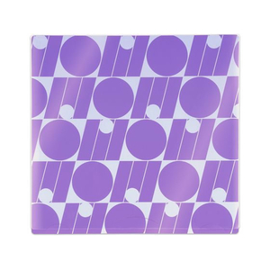 プラス ito／oshi 片面不透明 うちわケース パープル FC310ST-91474FL-300CF-イメージ1