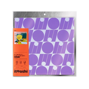 プラス ito／oshi 片面不透明 うちわケース パープル FC310ST-91474FL-300CF-イメージ2