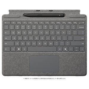 マイクロソフト スリム ペン2付き Surface Pro キーボード プラチナ 8X6-00232 マイクロソフト スリム ペン2付き Surface Pro キーボード プラチナ 8X6-00232