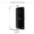 Design Skin iPhone XS/X用ケース CORNER CASE マットブラック DSK14677I58-イメージ9