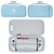 HORI スリムハードポーチ プラス for Nintendo Switch ソルティブルー NSW825-イメージ3