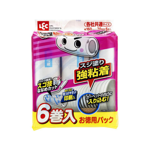 レック 激コロ スゴ技カット スジ強粘 70周 スペア 6P FC17217-S00004-イメージ1