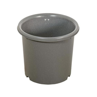 ＬＩＶ ＰＬＵＳ ベストコ 植木鉢 鉢 ポット 8号 グレー FCE186W-MA-4189