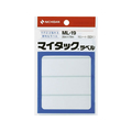 ニチバン マイタックラベル 26×79mm 4片×15シート F802673-ML-19