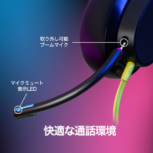 Skullcandy ゲーミングヘッドセット SLYR BLACK S6SYY-P003-イメージ7