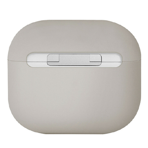 UNIQ AirPods(第3世代)用HYBRID LIQUID SILICON CASE LINO BEIGE IVORY UNIQ-AIRPODS2021-LINOIVY-イメージ2