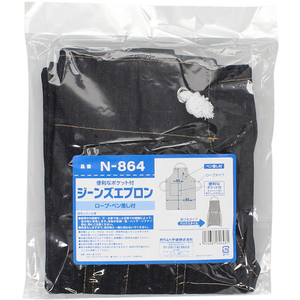 おたふく手袋 ジーンズエプロン ロープ FCJ021H-N-864-イメージ2