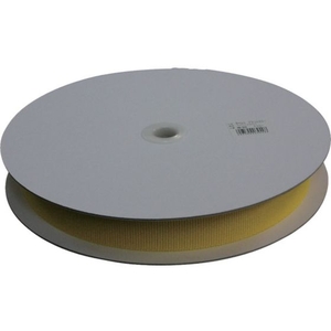 ユタカメイク 平ベルトアクリルカラー 30mm×25m イエロー 170イエロー3025 FC608HR-8291165-イメージ1