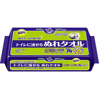 クレシア アクティ トイレに流せるぬれタオル 76枚 FCJ114T-80810