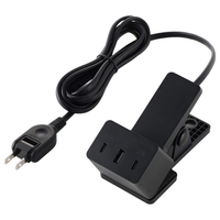 エレコム クリップ型AC充電器(67W/USB Type-C(TM)×2+USB-A×1) ブラック MPA-AC11867BK
