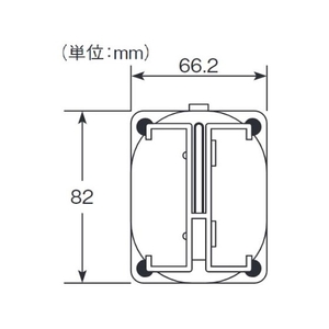 オールセーフ プッシュ式デッキングビームSS FC529HP-4794826-イメージ4