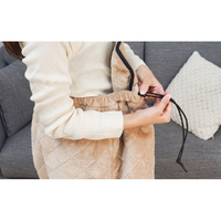 サンコー つま先まるっとあったか着るこたつ「こたんぽ」 ベージュ