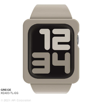 EYLE Apple Watch Series 6/5/4/SE用ケース付きバンド 44mm TILE GREIGE XEA03-TL-GG