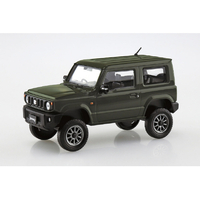 アオシマ 1/32 ザ・スナップキット No．8-SP1 スズキ ジムニー カスタムホイール(ジャングルグリーン) Aｽﾅﾂﾌﾟ08SP1ｼﾞﾑﾆ-ｶｽﾀﾑGR