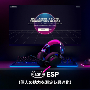 Skullcandy ゲーミングヘッドフォン SLYR PRO BLACK S6SPY-P003-イメージ3