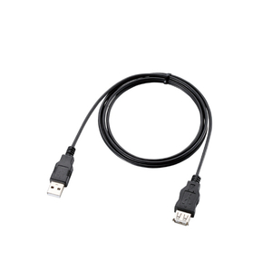 エレコム USB2．0延長ケーブル(1．5m) ブラック U2C-JE15BK-イメージ3