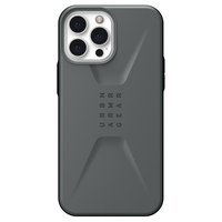 URBAN ARMOR GEAR iPhone 13 Pro Max用耐衝撃ケース UAG CIVILIAN シルバー UAG-IPH21L-C-SV
