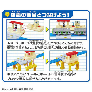 タカラトミー プラレール J-29 アクションタウン ホームドア開閉駅 Pﾚ-ﾙJ29ｱｸｼﾖﾝﾀｳﾝﾎ-ﾑﾄﾞｱｶｲﾍｲ-イメージ6