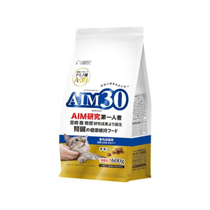 マルカン AIM30 室内成猫 健康な尿路毛玉ケア 600g FC375PS-SAI-001-イメージ1