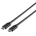 BUFFALO USB3．1 Gen1ケーブル(C to C) (2．0m) ブラック BSUCC31120BK