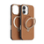 ＴＯＲＲＡＳ iPhone１７用 複合素材ＰＣ＋ＴＰＵケース ＴＯＲＲＡＳ ＯＳＴＡＮＤ Ｑ３ レザートーン ブラウン X00FX3072-イメージ1