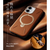 ＴＯＲＲＡＳ iPhone１７用 複合素材ＰＣ＋ＴＰＵケース ＴＯＲＲＡＳ ＯＳＴＡＮＤ Ｑ３ レザートーン ブラウン X00FX3072-イメージ4