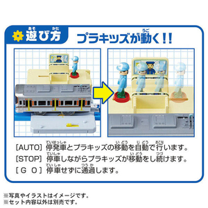 タカラトミー プラレール J-30 アクションタウン プラキッズ改札駅 Pﾚ-ﾙJ30ｱｸｼﾖﾝﾀｳﾝｶｲｻﾂｴｷ-イメージ5